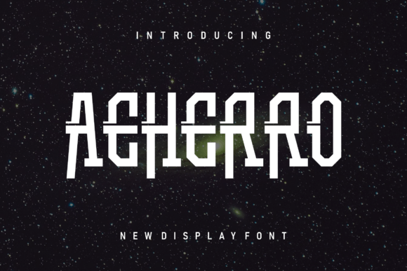 Aeherro Font: A Modern Typeface for Creative Business Visuals