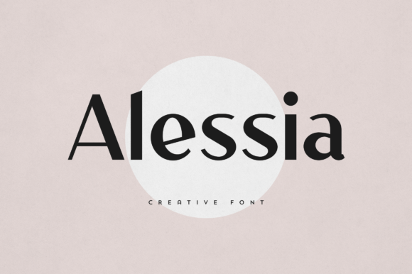 Alessia: A Display Font for Refined Web Design