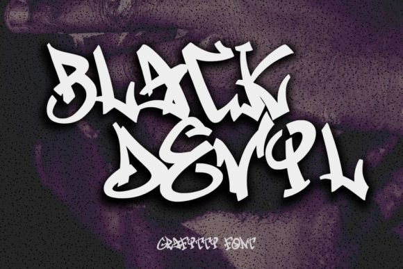 Black Devil Display Font for Bold Digital Branding