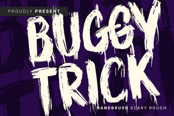 Buggy Trick Halloween Font for Creators