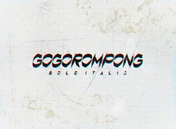 Gogorompong: A Bold Display Font for Modern Brands