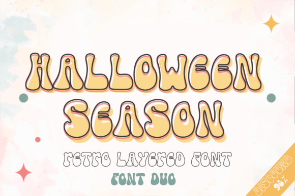 Halloween Season Font for Playful, Retro Branding