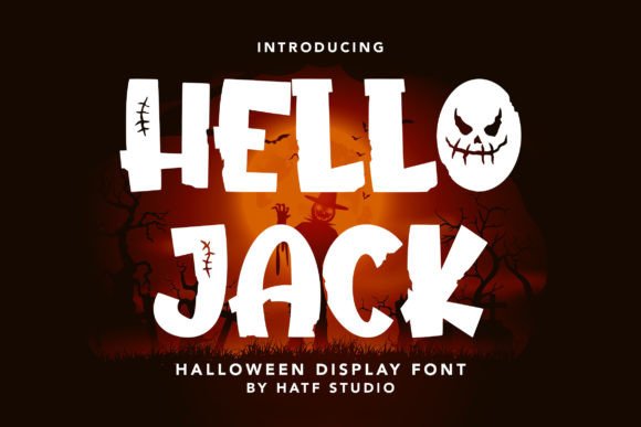Hello Jack: A Spooky Display Font for Horror-Themed Websites