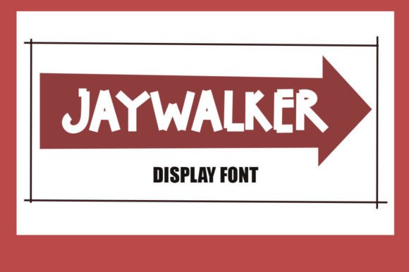 Jaywalker Display Font: Friendly Typeface for Modern Marketing