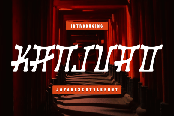 Kanjuro Display Font: A Fun, Cool Typeface for Creators