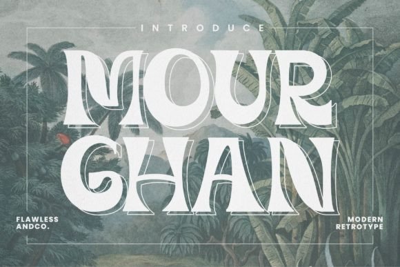 Mourghan: A Sophisticated Display Font for Editorial Elegance