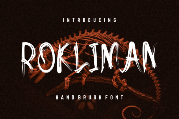 Rokliman: A Mysterious Modern Display Font for Creators