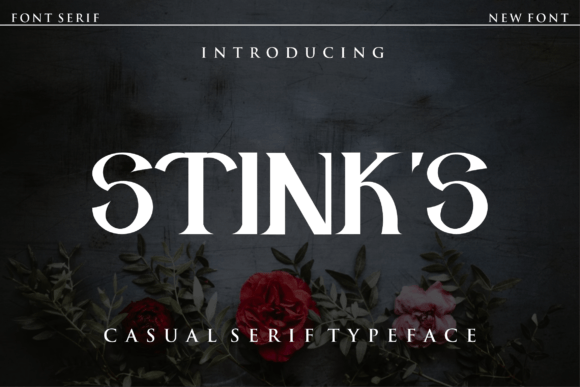 Stink s: A Bold Serif Display Font for Campaigns